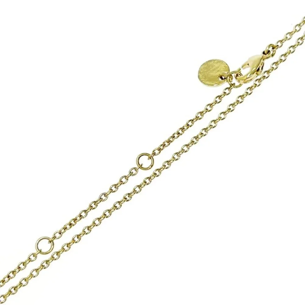 Christian Dior GP Crystal Clair D Lune Necklace Gold Necklace - Picture 6 of 7